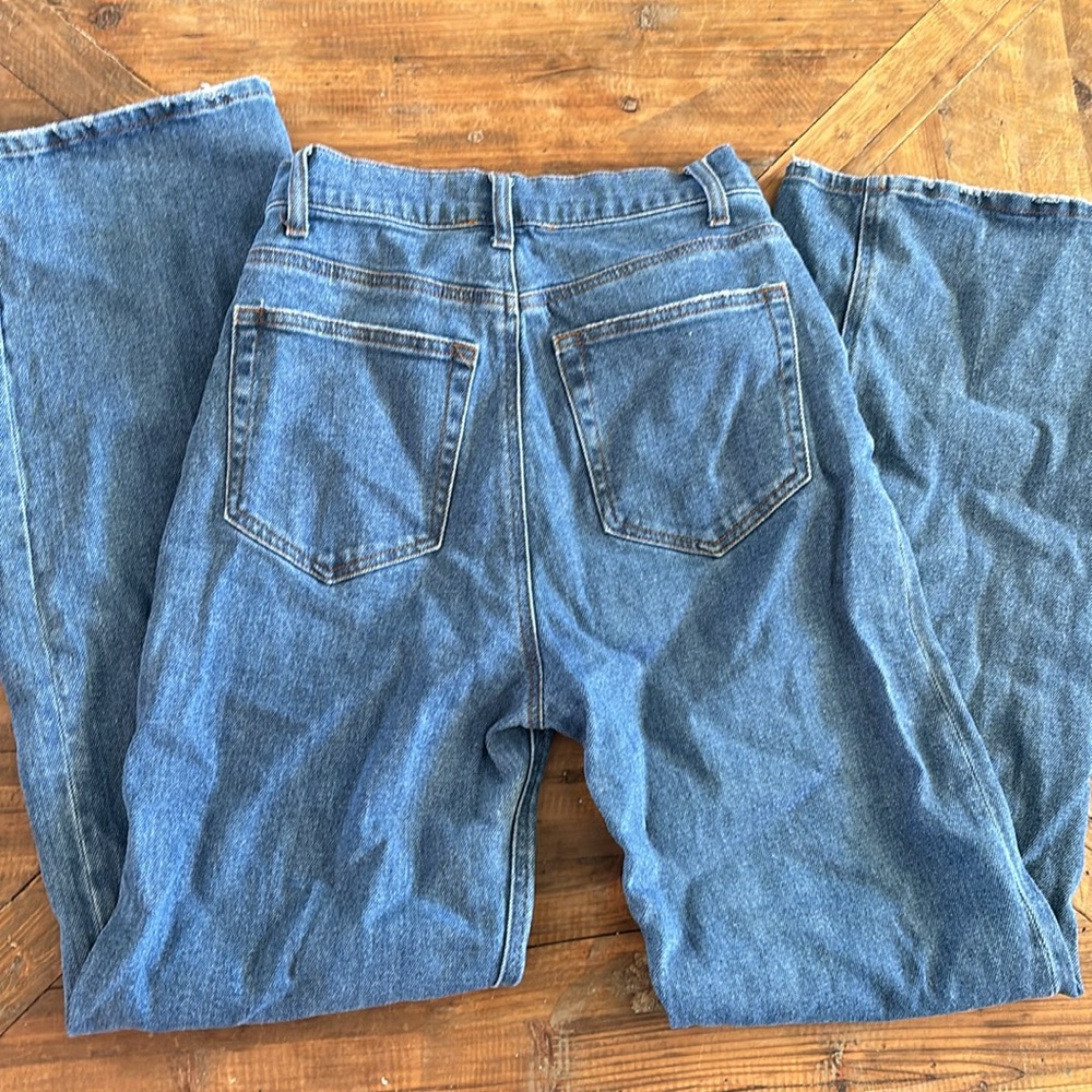 Wide Leg High Rise Copper Key Jeans - Picture 2 of 2